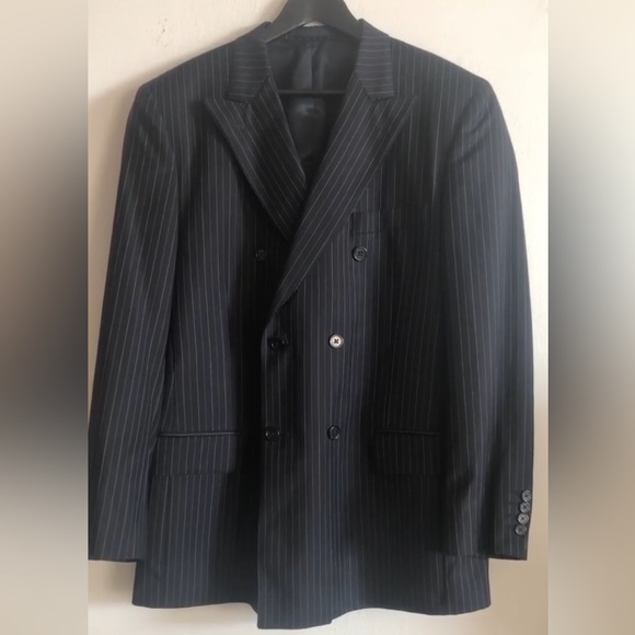 Vintage Claiborne Moores Blazer Extra Fine Wool 38R - Picture 3 of 13